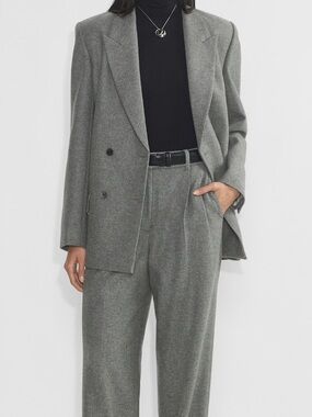 WILFRED FREE NEW DESTINY BLAZER In Heather Dark Gray BNWOT